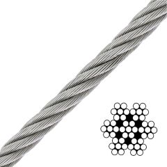 1/16" x 250' 7x7 Galvanized Aircraft Cable - Premium