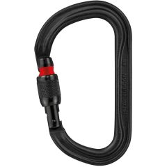 Petzl® Vulcan Steel Carabiner - Screw Locking - Black (NFPA)