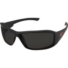 Edge Eyewear Brazeau Polarized Smoke Lens Safety Glasses, Anti-Fog Anti-Scratch